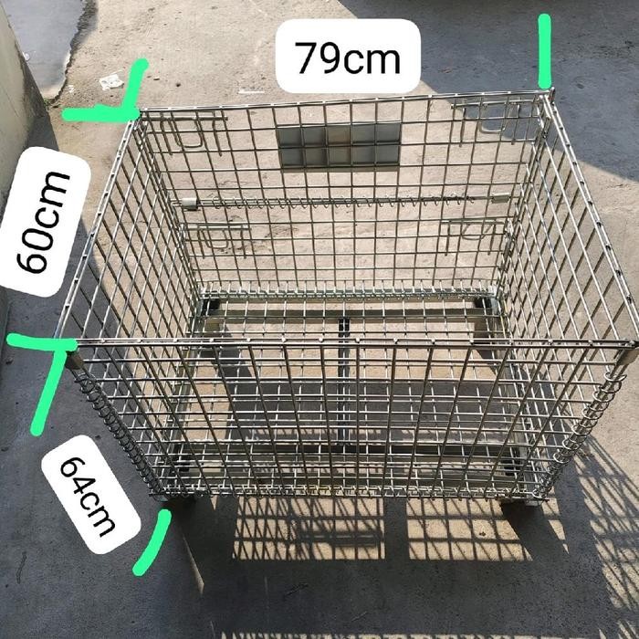 Pallet Mesh / Keranjang Besi Lipat