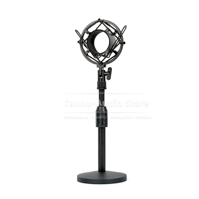 Anti Vibration Tabletop Microphone Shock Mount Holder For Behringer C-1 C-1U C-3 C1 C3 C 1 3 1U Mic 
