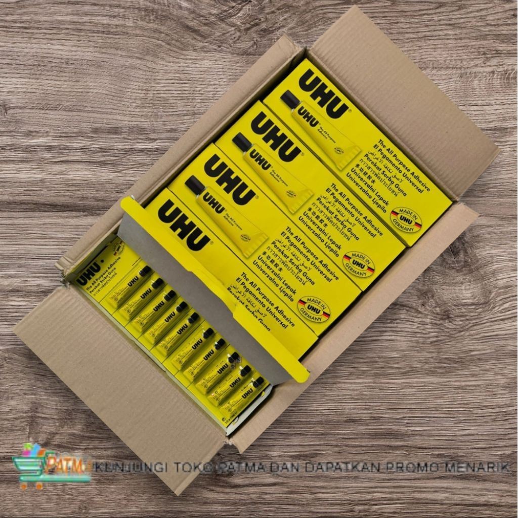 

( READY ) UHU LEM CAIR ALL PURPOSE ADHESIVE 7GRM/ ML 1 RENTENG=10PCS