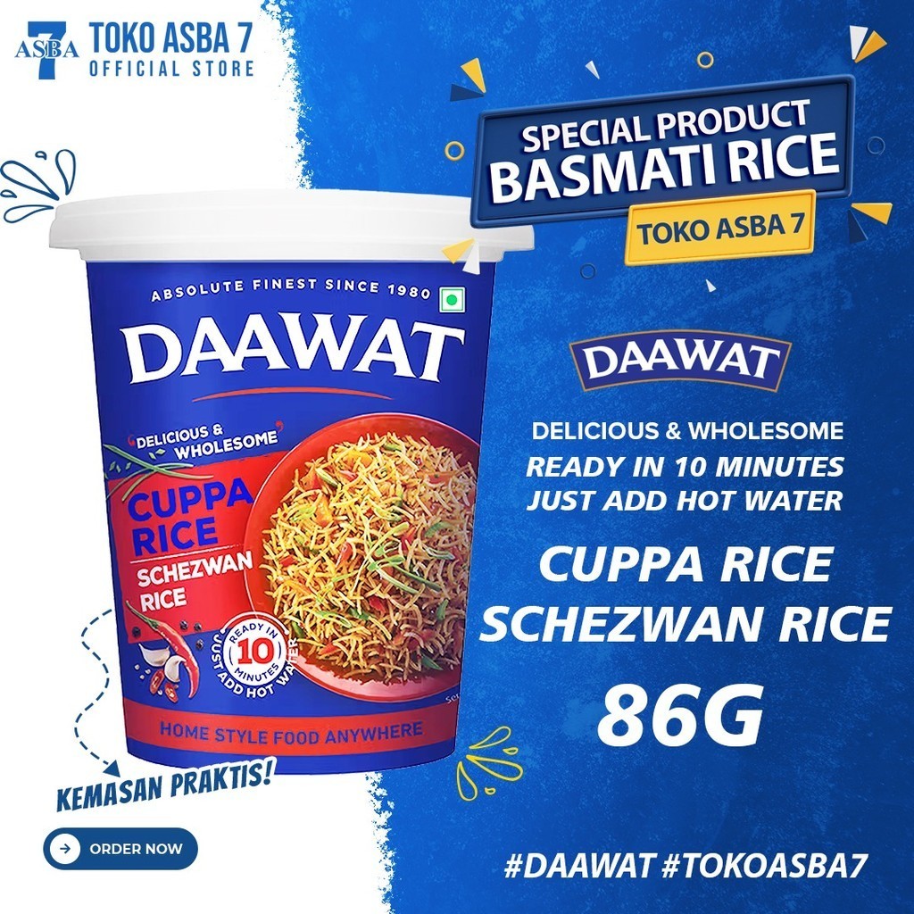 

DAAWAT CUPPA RICE SHEZWAN RICE 86G