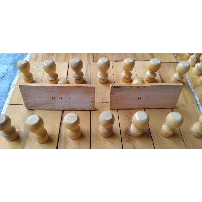 

gagang stempel kayu jumbo ukuran 60x150 mm