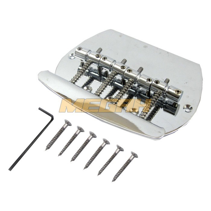 Bridge Gitar Bass Musicman 4 Senar / BRIDGE MUSICMAN 4 STRING - CHROME