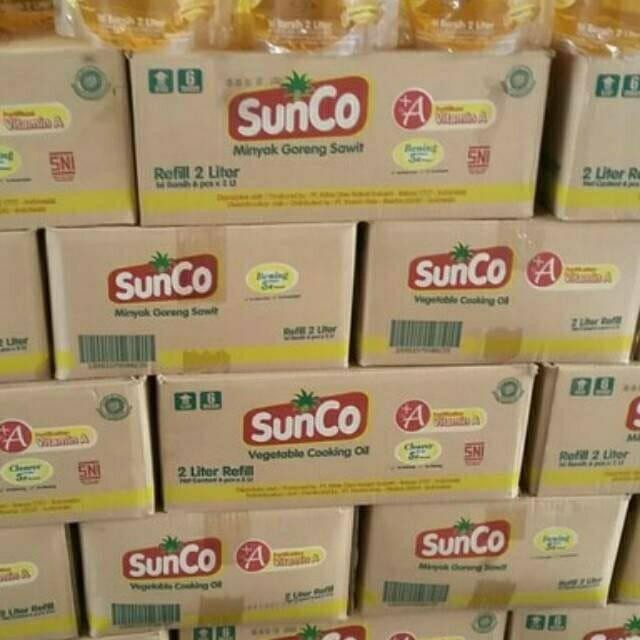 

Minyak goreng sunco 2L (1 dus isi 6pc)