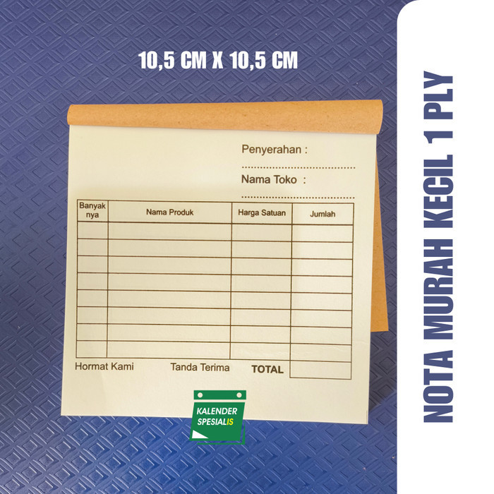 

PROMO NOTA KONTAN MINI 1 PLY - NOTA HVS KECIL TERMURAH