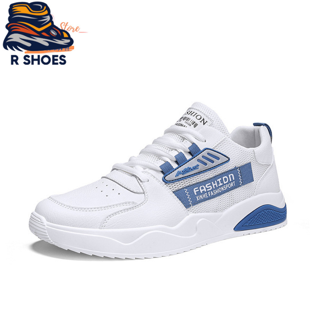 (PROMO) R Shoes Sepatu Sneakers Bucin Sport  Casual - D13