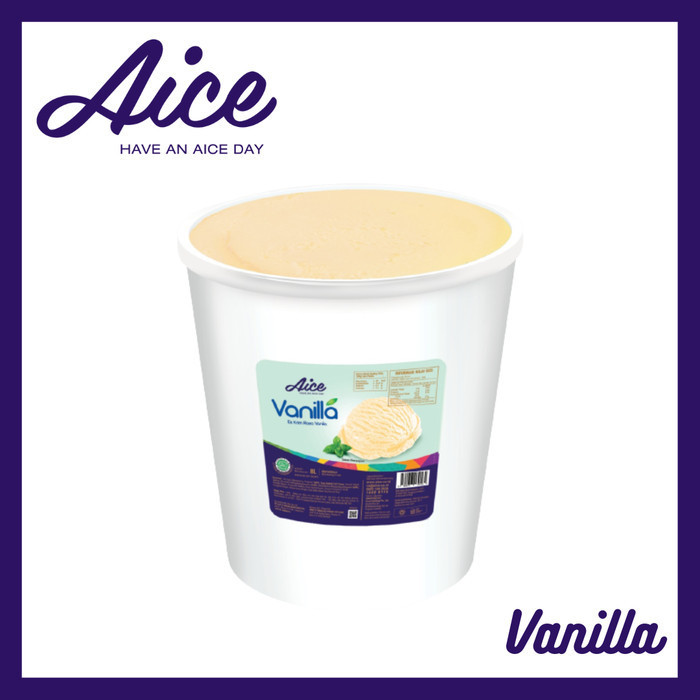 

Ice Cream Diamond 8 Liter Vanilla / Coklat / Stroberi - Aice Vanilla