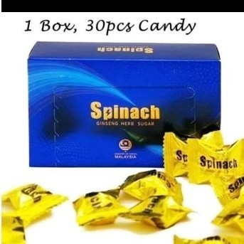 BARANG BARU Spinach Candy ginseng isi 30pcs