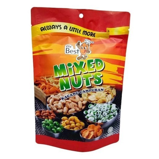 

Mr. BEST MIXED NUT 400GR - KACANG CAMPUR