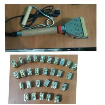 

Paket stempel Ban Listrik 1/2" dengan angka 0-9, huruf a-z