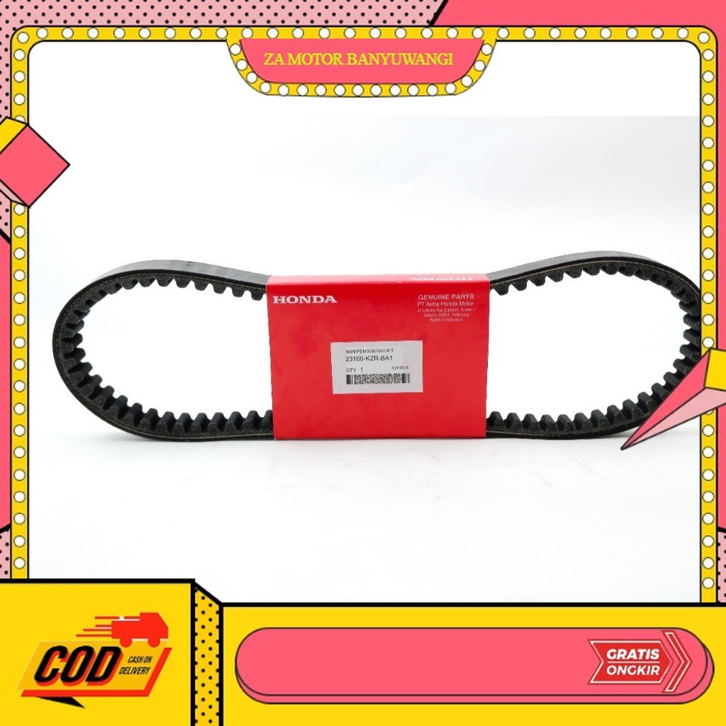 vanbelt vario 125 old ori - VanBelt KZR - V-Belt Vario 125 Old Lama - panbel vario / za motors