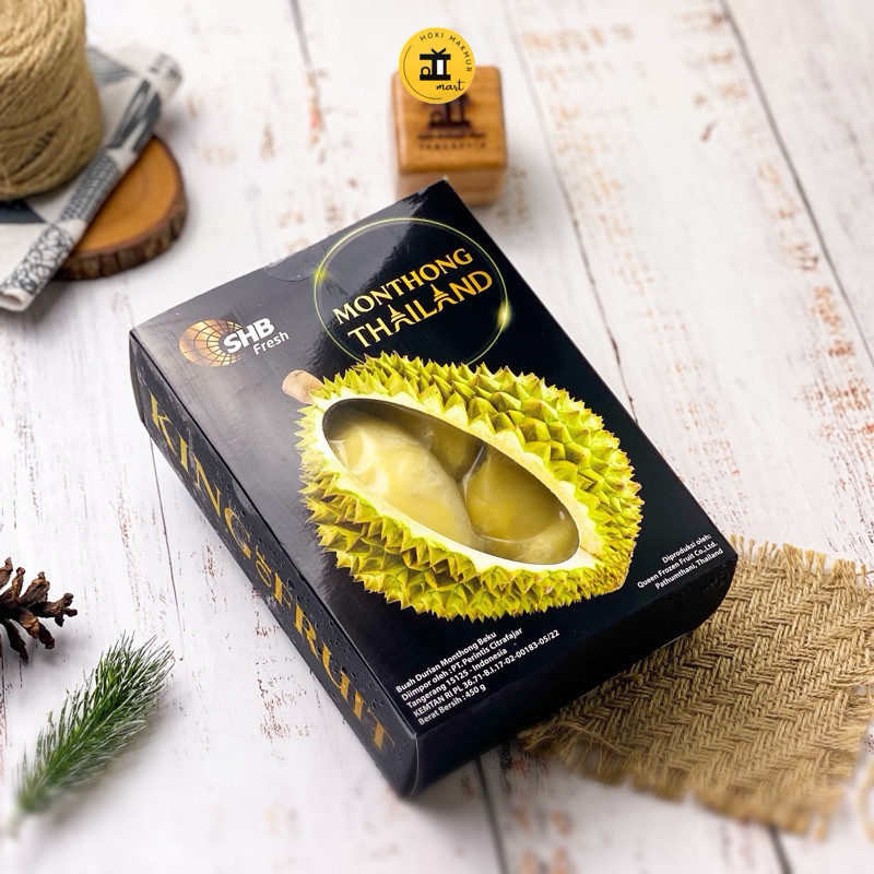 

DURIAN MONTHONG THAILAND KING OF FRUIT 450 GRAM | BUAH DURIAN MUSANG MONTHONG THAILAND