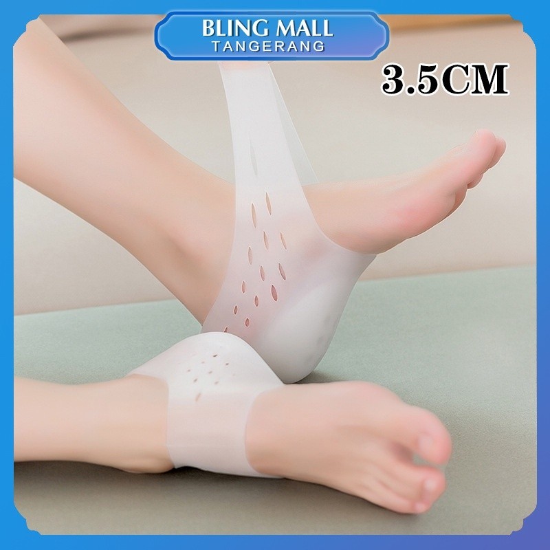 【3.5cm】Insole Peninggi Badan Silikon / Heel Sol Sepatu Peninggi Badan / Insole Sepatu Peninggi Postu