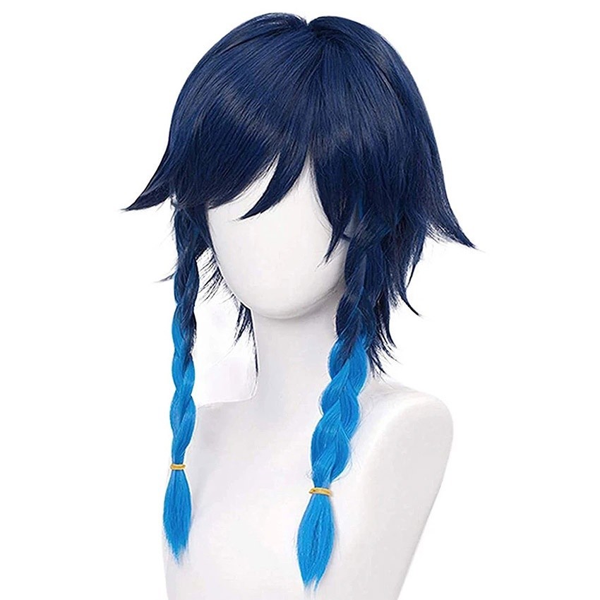 Genshin Impact Venti Cosplay Cosplay Wig / Komik Wig / Fashion Wig