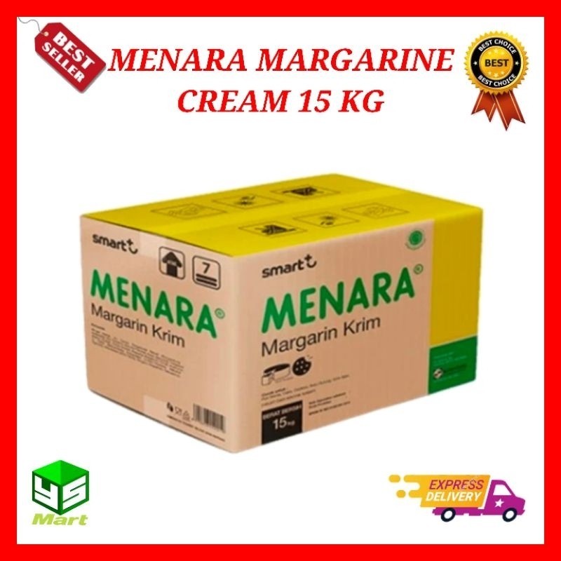 

Menara margarine cream 15 kg