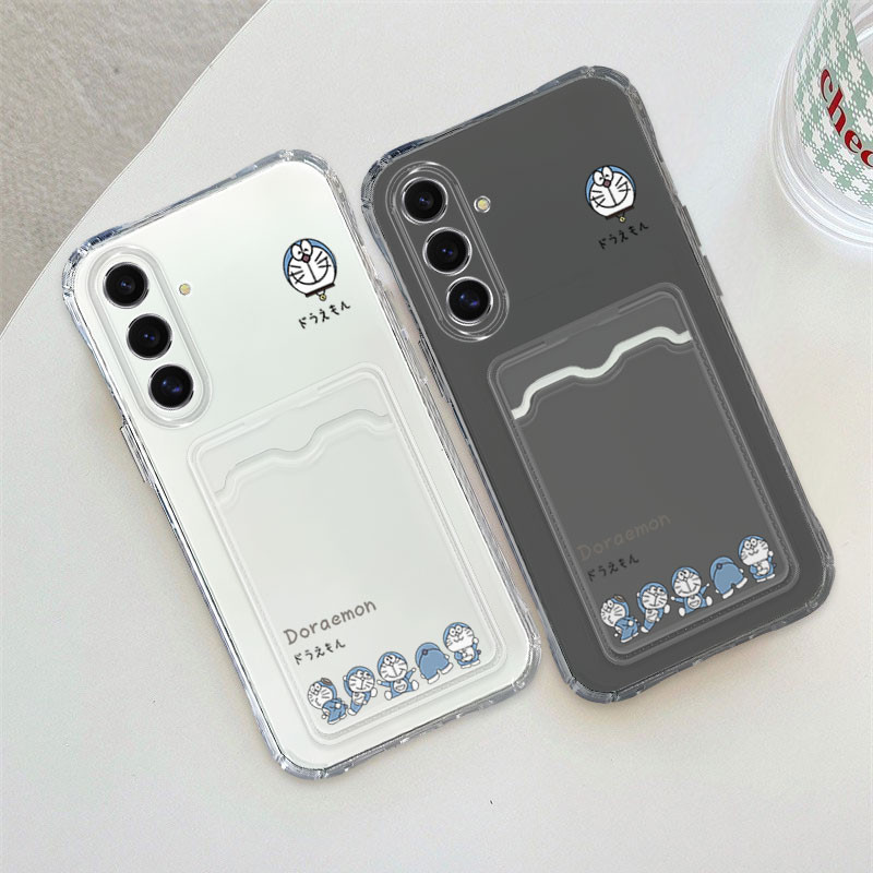 Casing ponsel slot kartu kartun Doraemon  case       for   Samsung Galaxy S22+ S22 PLUS S22 ULTRA S2