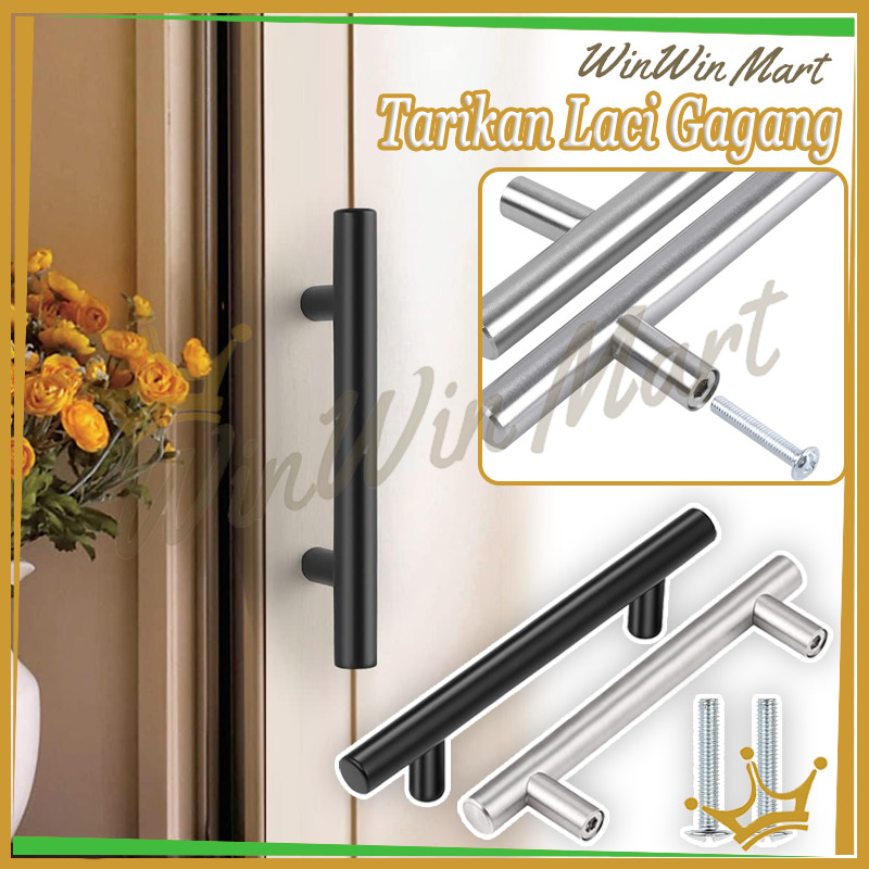Wardrobe Drawer Handle/Tarikan Laci Gagang/Handle Lemari/Tarikan Lemari Laci Anti Karat