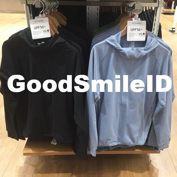 SALE Jaket DRY-EX Hoodie UV Protection Jacket Active Ultra Stretch Olahraga Sport Aktif AIRism Cowok