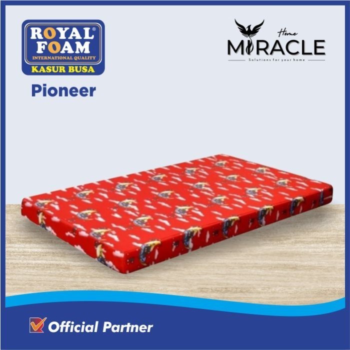 Kasur Busa Royal Foam Pioneer Merah