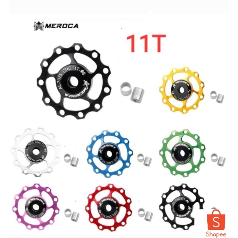 Meroca Pulley RD Beraing 11T Pulley RD Sepeda