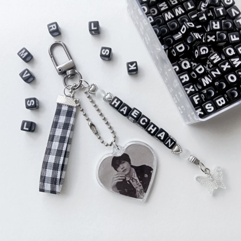 Gantungan HP KPOP NCT DREAM / Phone Strap Key Chain KPOP NCT DREAM BW Ver