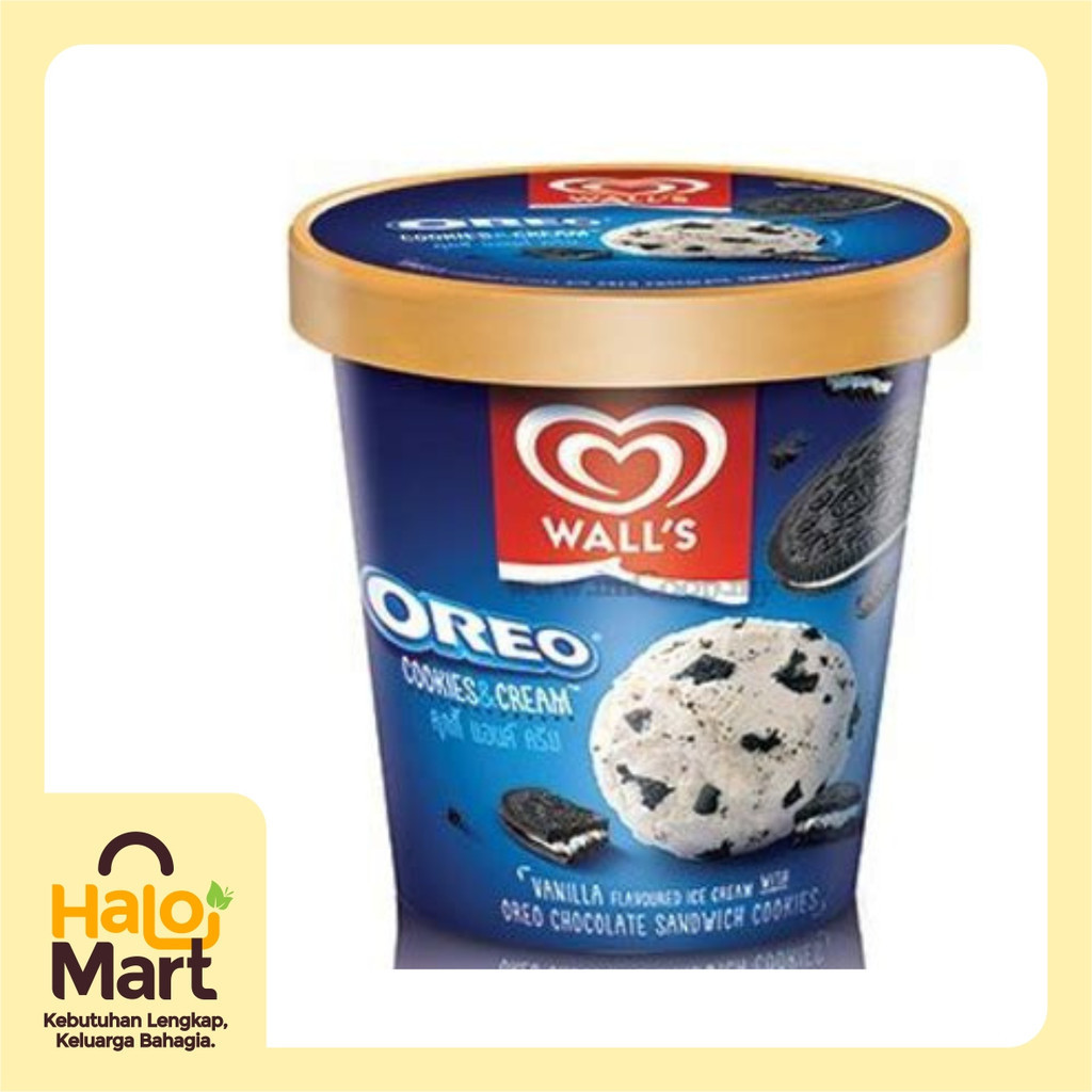 

WALLS SELECTION COOKIE & CREAM OREO 410 ML