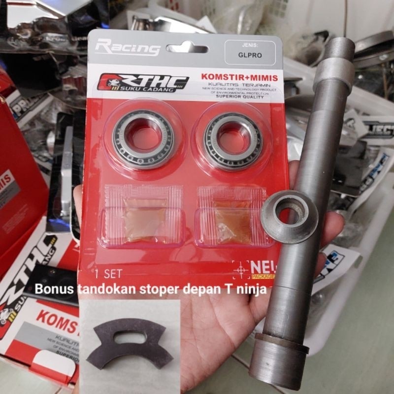 As komstir shock sekok Ninja PNP motor cb gl megapro tiger paket komplit bonus stoper T ninja