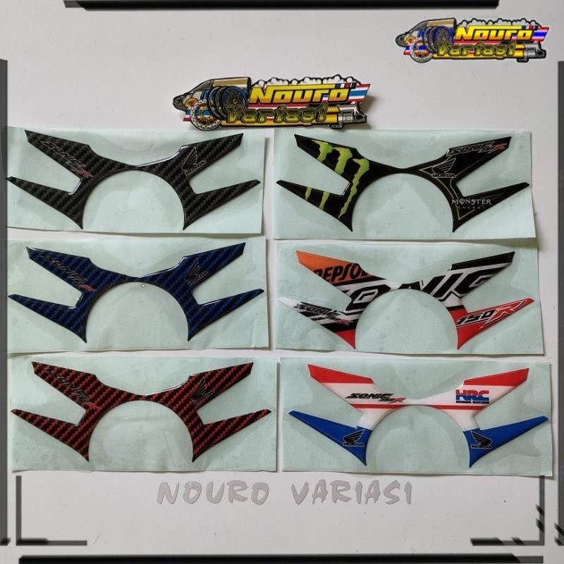 COD Emblem segitiga Sonic 150 r berkualitas mantap Naziastiker