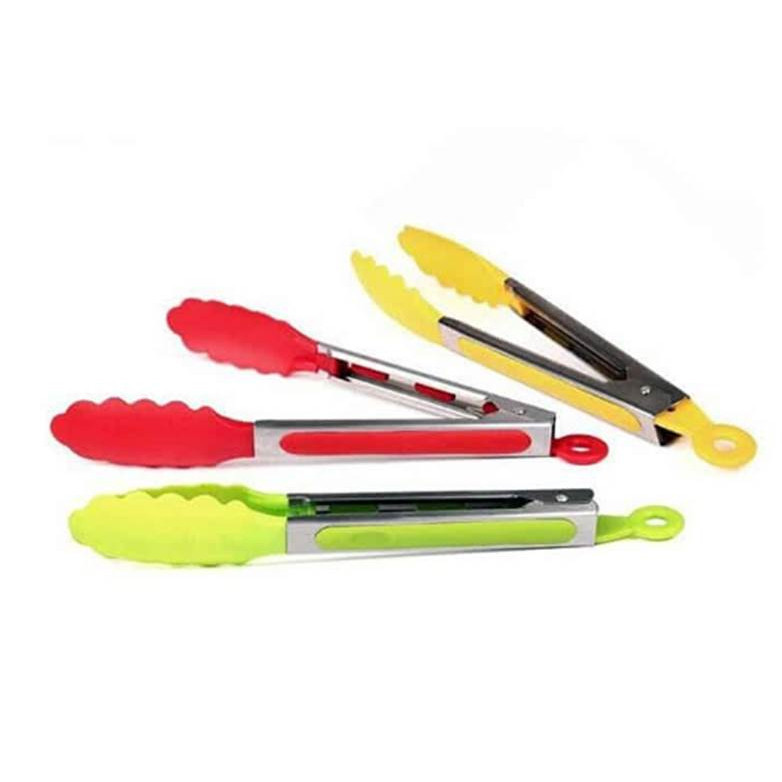 Capitan Gorengan Tahan Panas | Penjepit Makanan Tahan Panas Warna