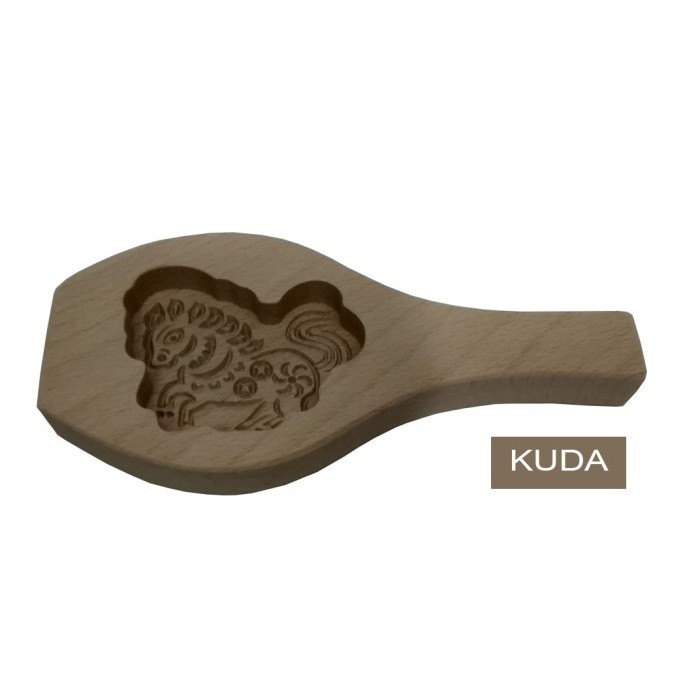

TERJUAL Cetakan Kue Tradisional Cetakan Kue Angku Bahan Kayu Praktis Higienis - KUDA