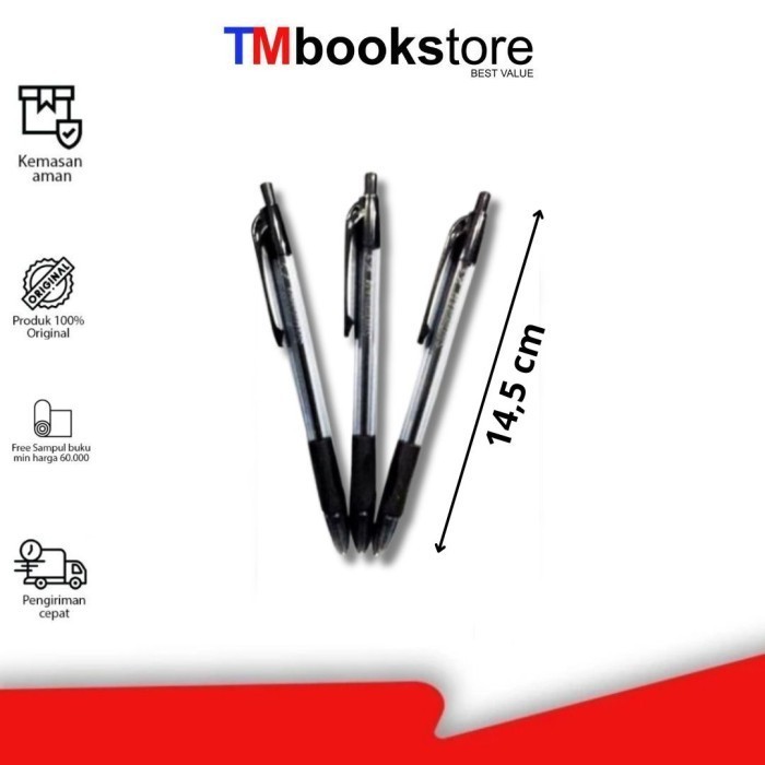 

BALLPEN V5 07 BLACK SNOWMAN TMBOOKSTORE