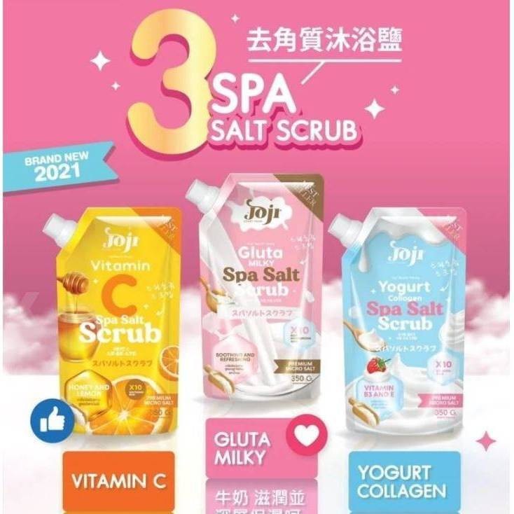 (NEW) JOJI SECRET YOUNG OFFICIAL Spa Salt Scrub 350gr / Lulur Badan / Garam Pemutih Badan / Scrub / 