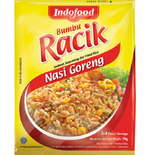 

Indofood Bumbu Racik Nasi Goreng 20gr