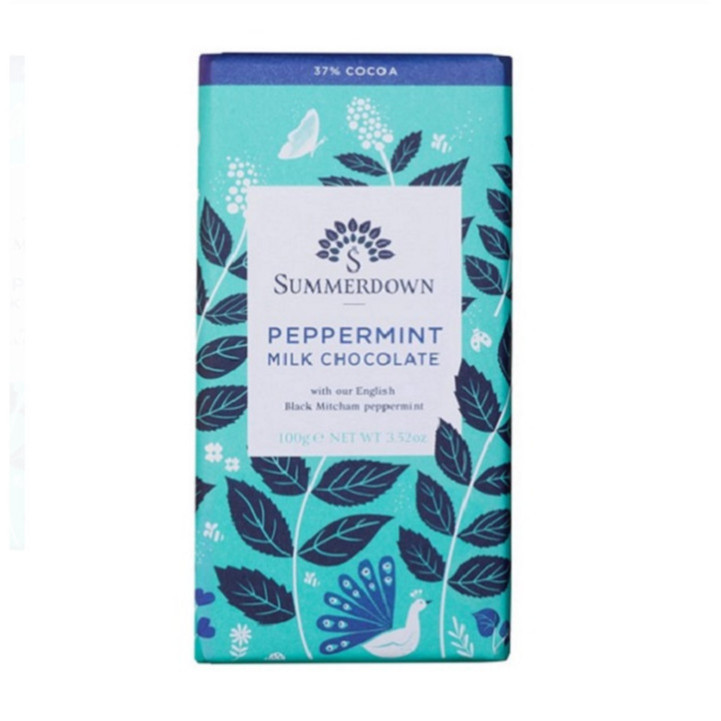 

Coklat Cokelat Batang Premium Summerdown Milk Chocolate Peppermint Bar 100g - Tanpa Pengawet dan Perasa Buatan