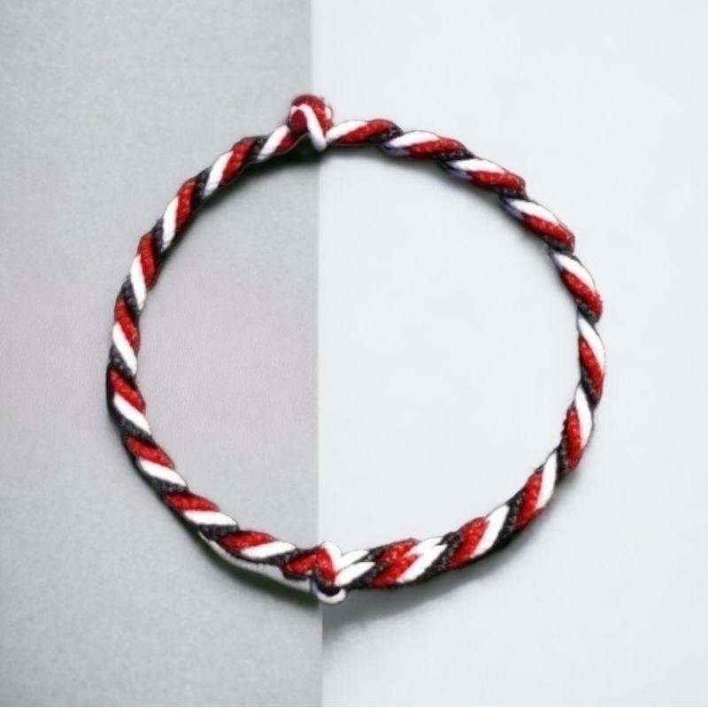 Promo isi 2pcs gelang tridatu ukuran anak bayi original dominan hitam 2mm gelang tridatu 3 warna den