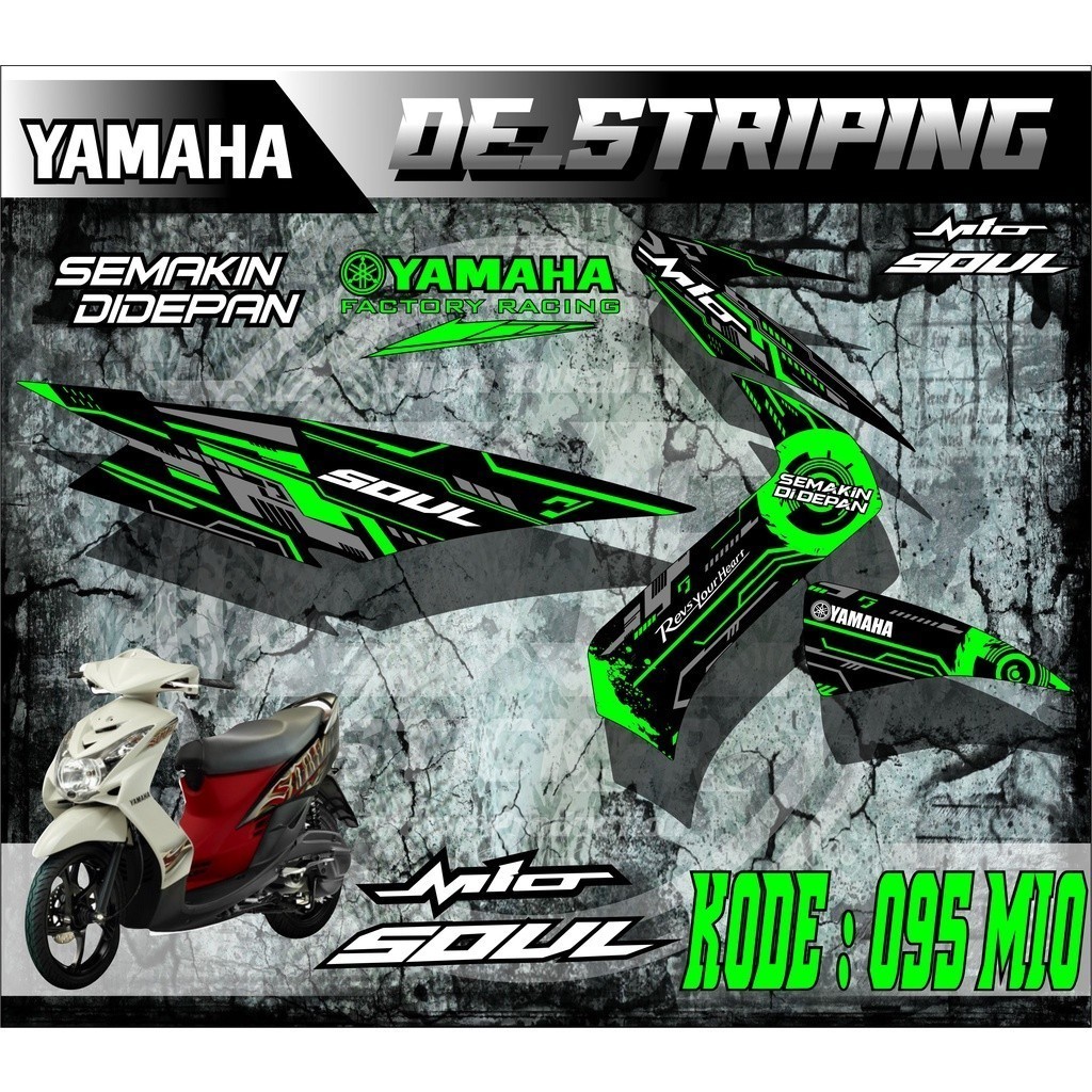 STRIPING STIKER MIO SOUL 2010 STRIPING STIKER MIO SOUL