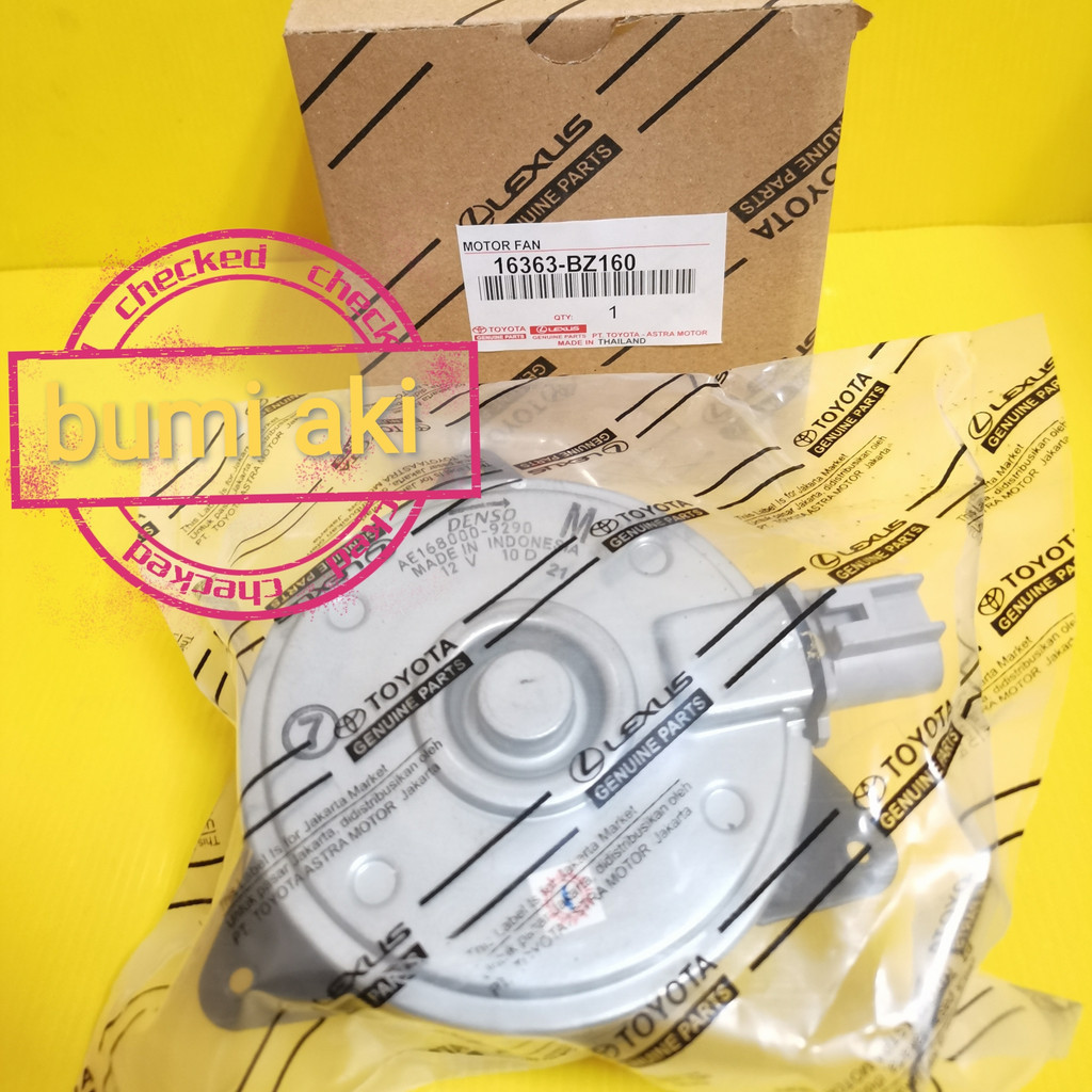 MOTOR FAN EXTRA FAN TOYOTA ALL NEW AVANZA XENIA GRAND VELOZ 2016 UP