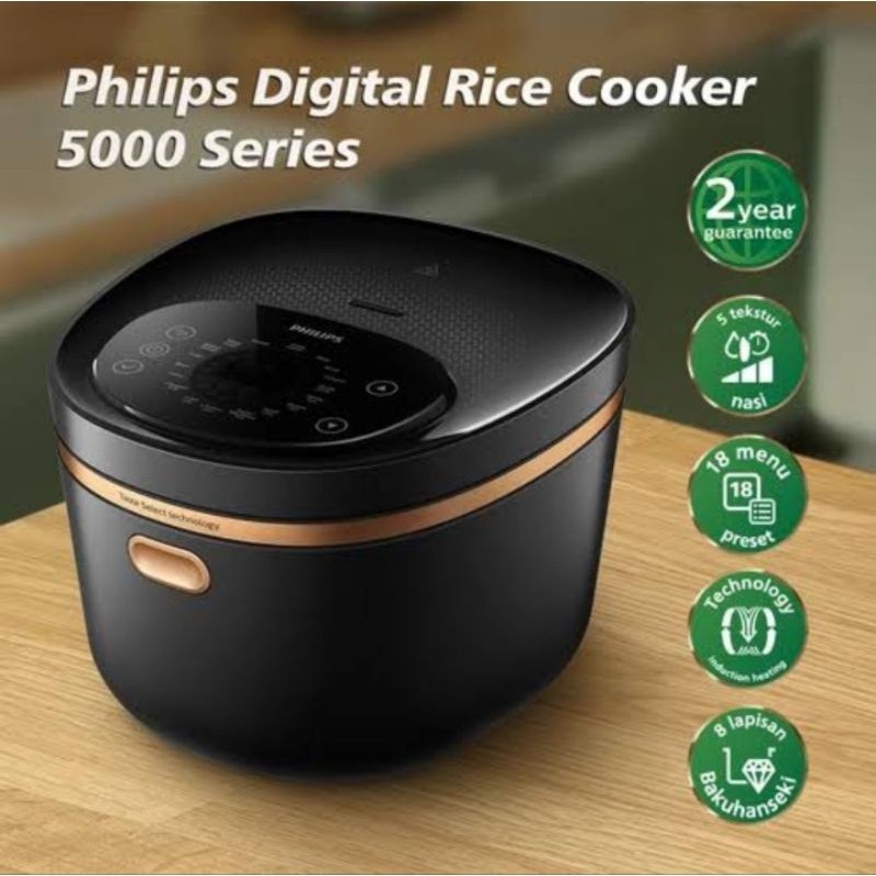 Rice Cooker Philips HD 4539 / Magic Com Philips HD4539 1.5 Liter