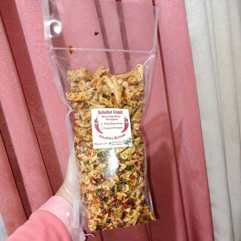 

Basreng viral 500GR (SUPER PREMIUM) pedas daunjeruk