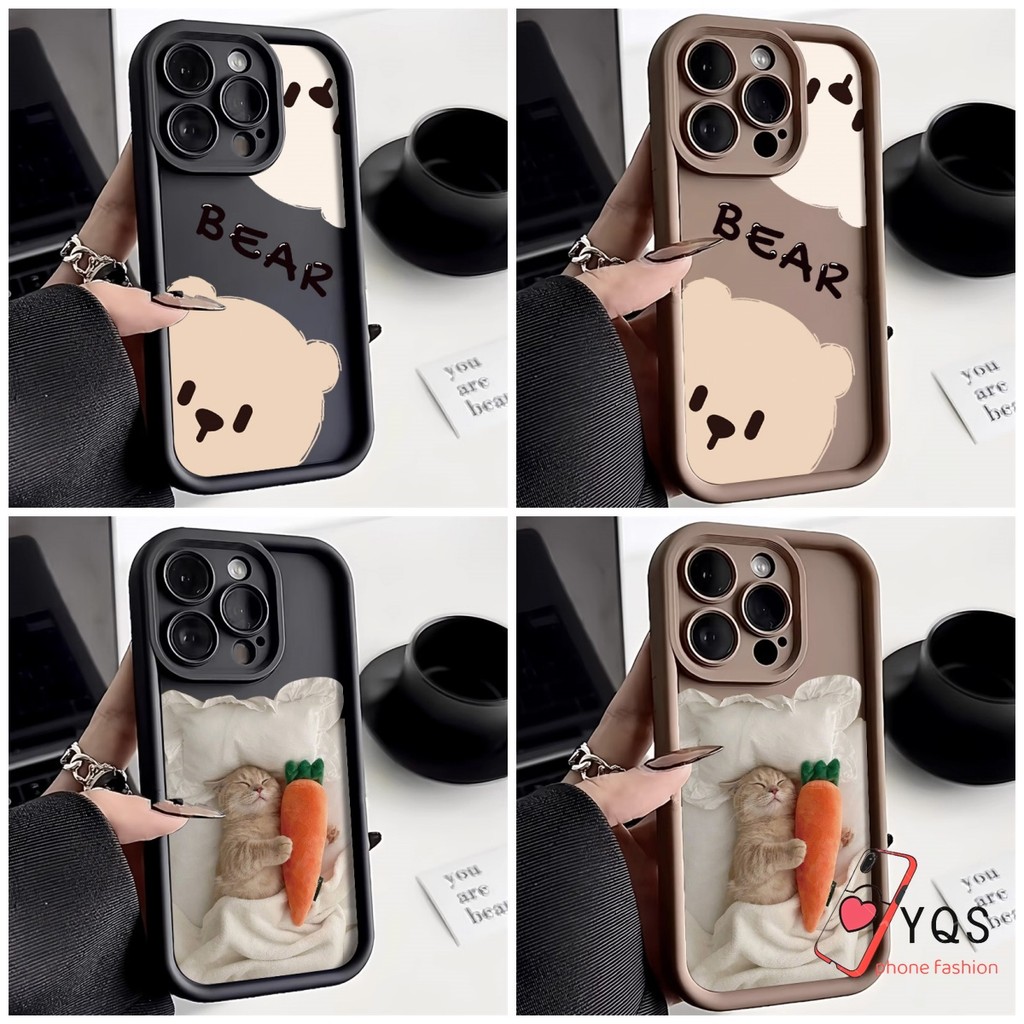 Case hp Vivo Y17s Y36 Y16 Y12 Y20 Y27s Y27 Y15 Y22 Y91 Y93 V20 V30 V29e V27 S12 S16 S17 Cute probe t