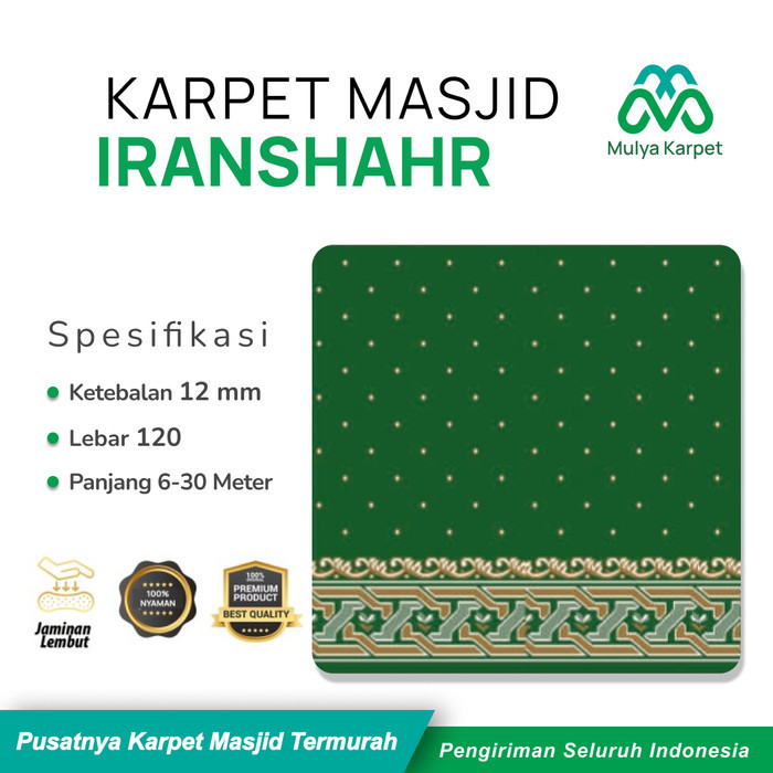 Karpet Masjid Iranshahr Iransahr banyak variasi