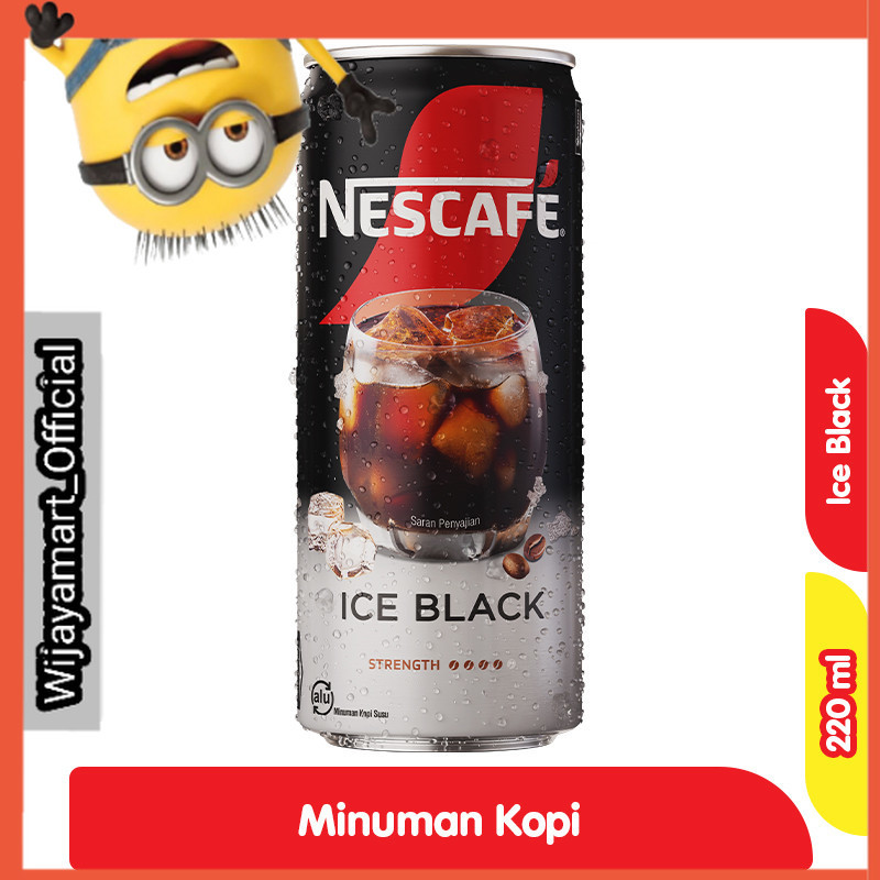 

Nescafe Minuman Es Kopi Hitam 220 ml