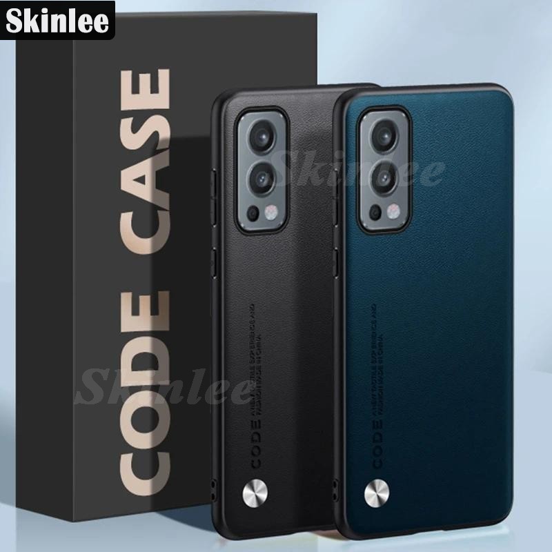 Casing OnePlus Nord 2 5G Carbon Fibre Leather Silicone Full Protection Phone cover For One Plus Nord