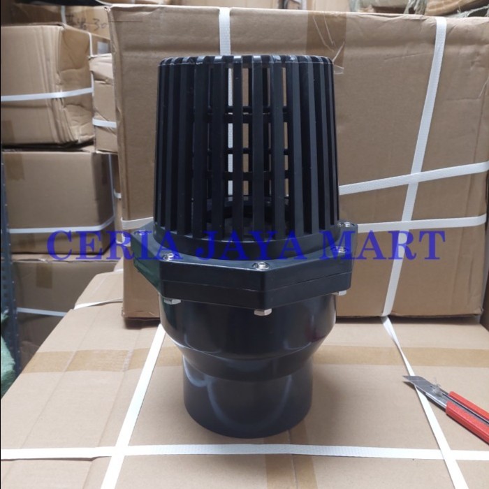 Foot Valve pvc 2.1/2 " inch aw socket / Foot Valve JIS Polos Socket DN 65 2,5 inch