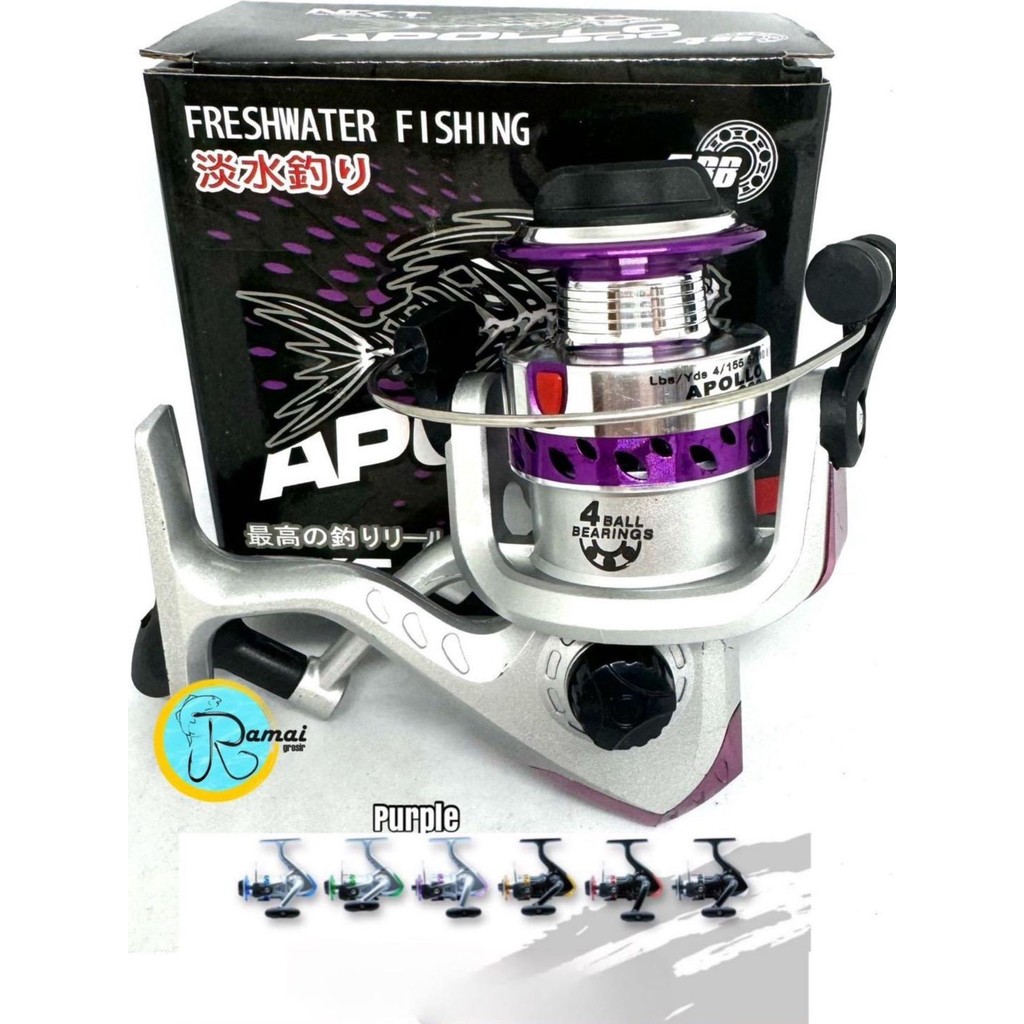 PROMO TERBARU REEL PANCING APOLLO SPOOL BESI 800 MURAH