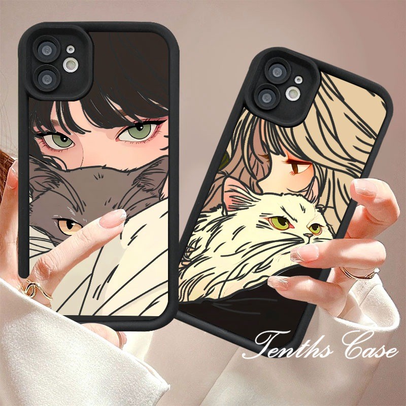 Tenths Case Untuk OPPO A18 A58 A57 A38 A77s A96 A17 A16 A15 A5s A3s A55 A54 A53 A98 A78 A76 A95 A94 