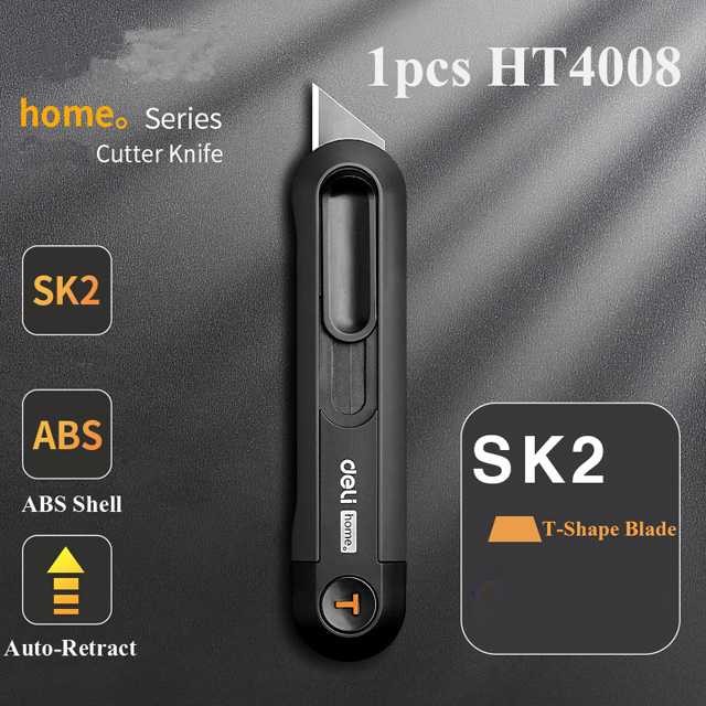 

Pisau Cutter Auto Retract ABS T Shape Blade SK2