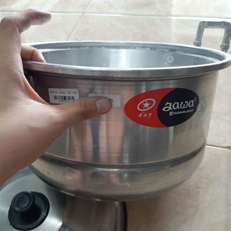 Dandang Soblok Tempat Memasak Nasi Jawa 28cm