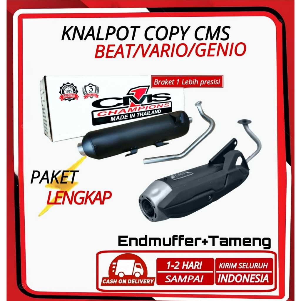 Knalpot TZM Project Racing Vario 125 150 KNALPOT COPY CMS TZM PROJECT BEAT FI / VARIO 125/150 PCX160