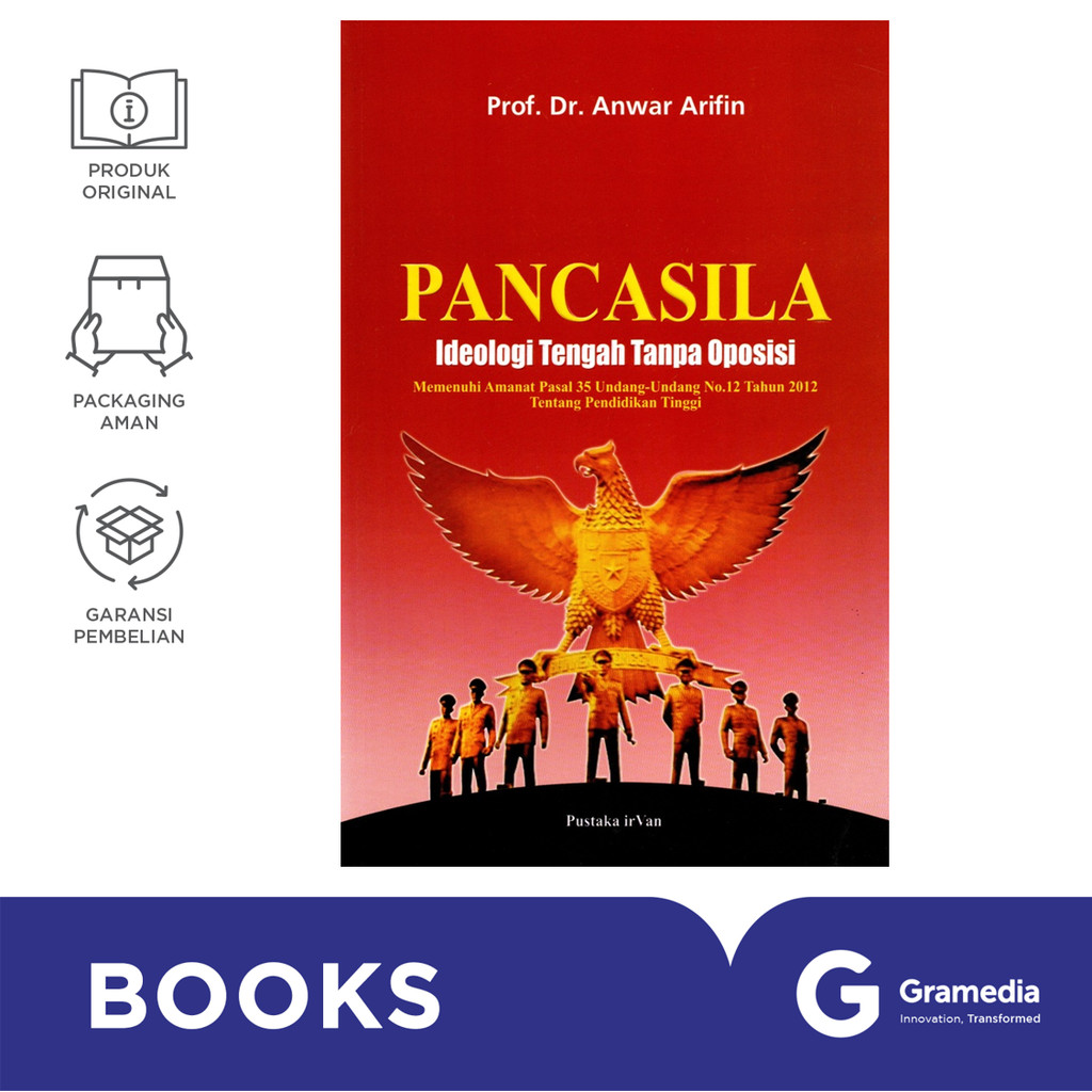 Pancasila Ideologi Tengah Tanpa Oposisi (Edisi Revisi 2024)