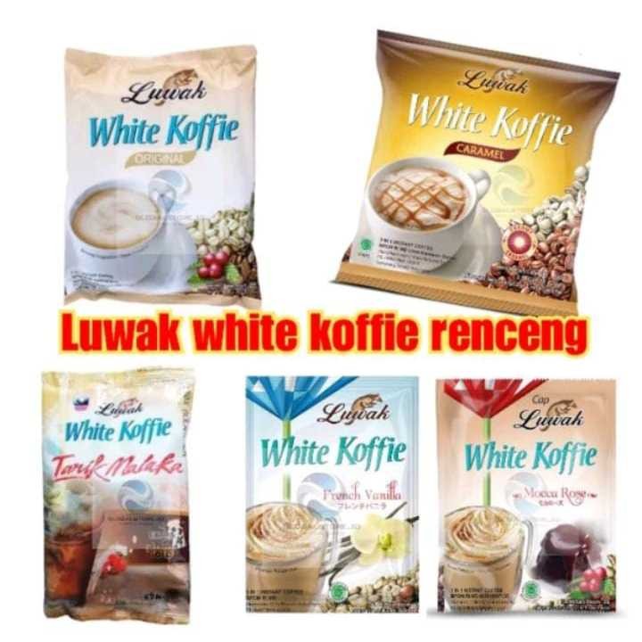 

Hans Kopi Luwak White Coffe Renceng/Luwak Coffee Murni Renceng All Varian